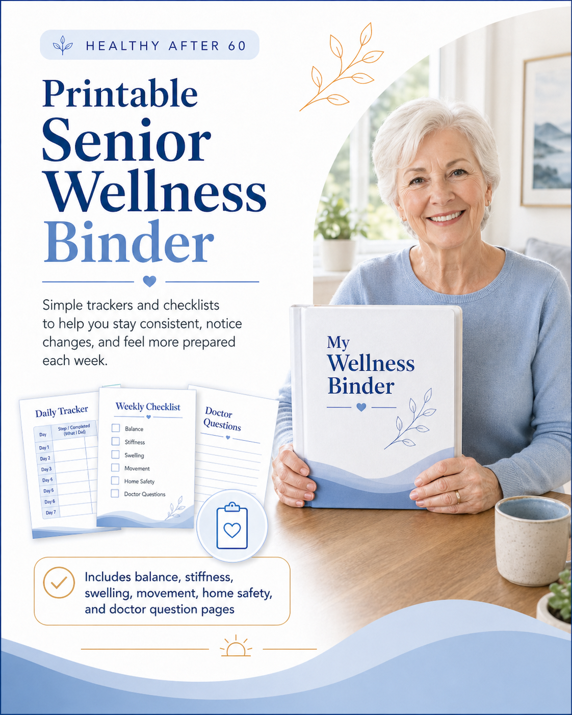 Printable Senior Wellness Binder