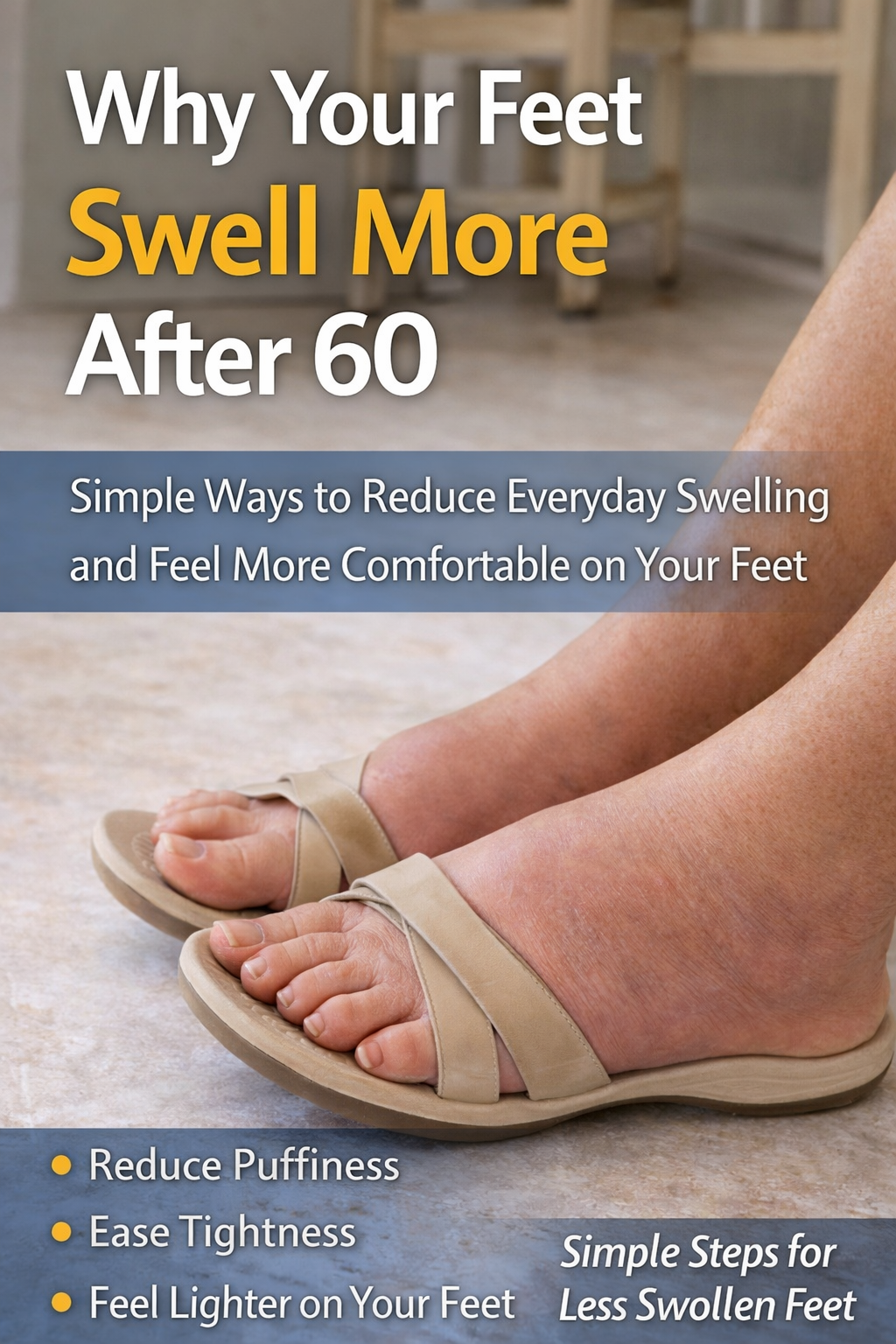 Healthy After™️ How To Fight Feet Swelling After 60